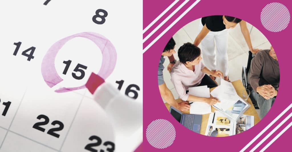 6 ASTUCES POUR DATER DES RÉUNIONS DE VENTE A DOMICILE