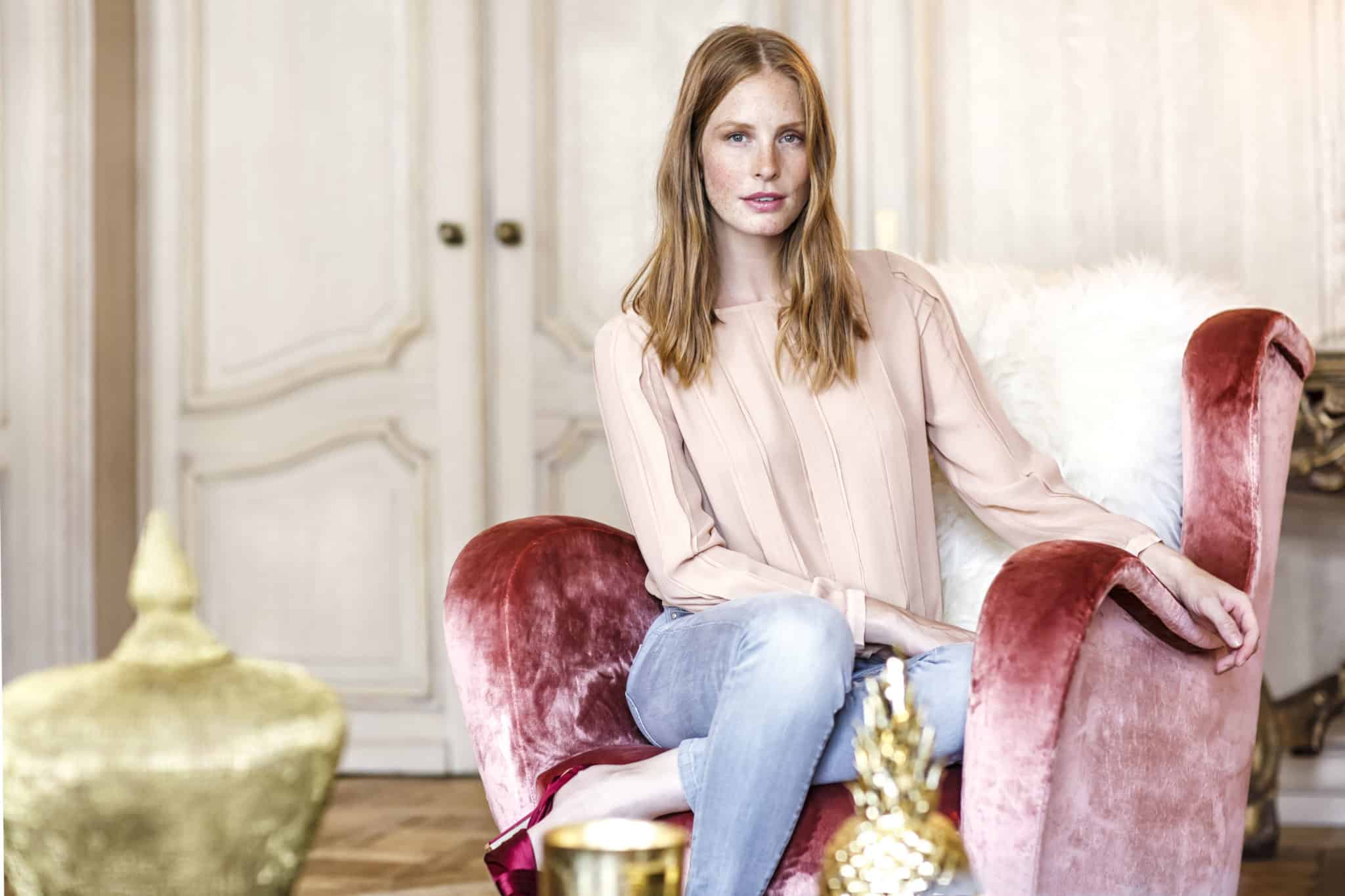 Blouse Doug, 100% soie, 199€ ROSE TONKA Blouse Doug, 100% soie, 199€ ROSE TONKA