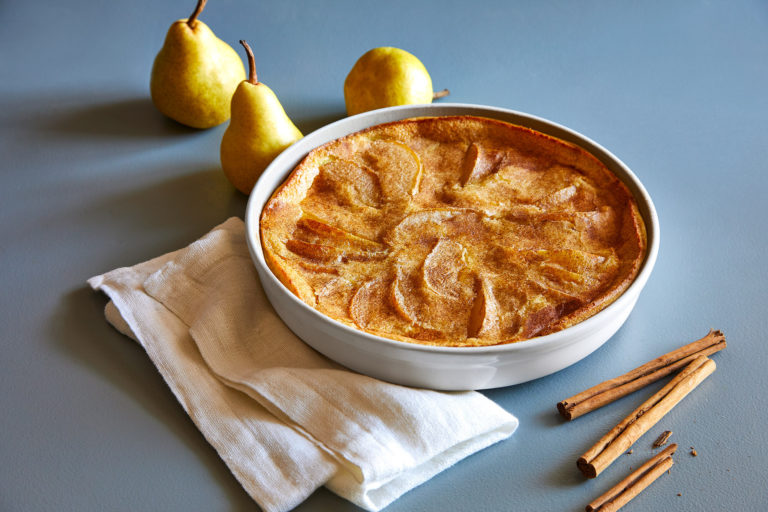 ClafoutisPoires moule gateau Pampered Chef 768x512