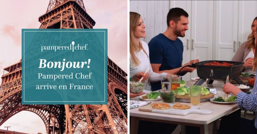 Pampered Chef arrive en France