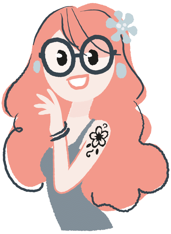 colop arts and crafts ladot illustration girl 02