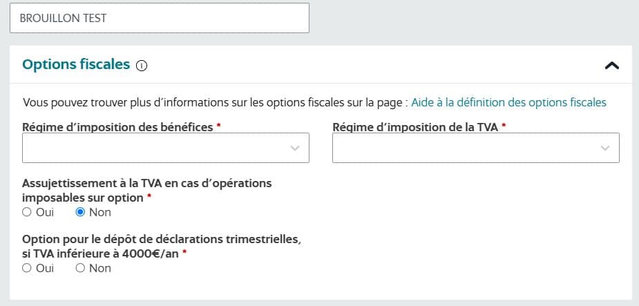 Options fiscales VDI