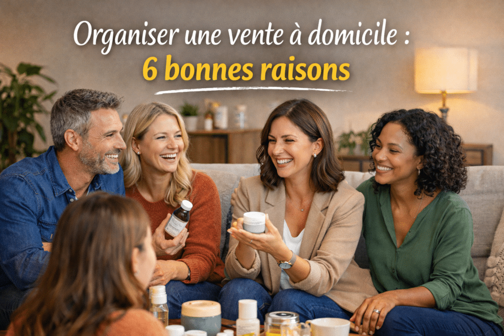 Organiser une vente à domicile, 6 bonnes raisons